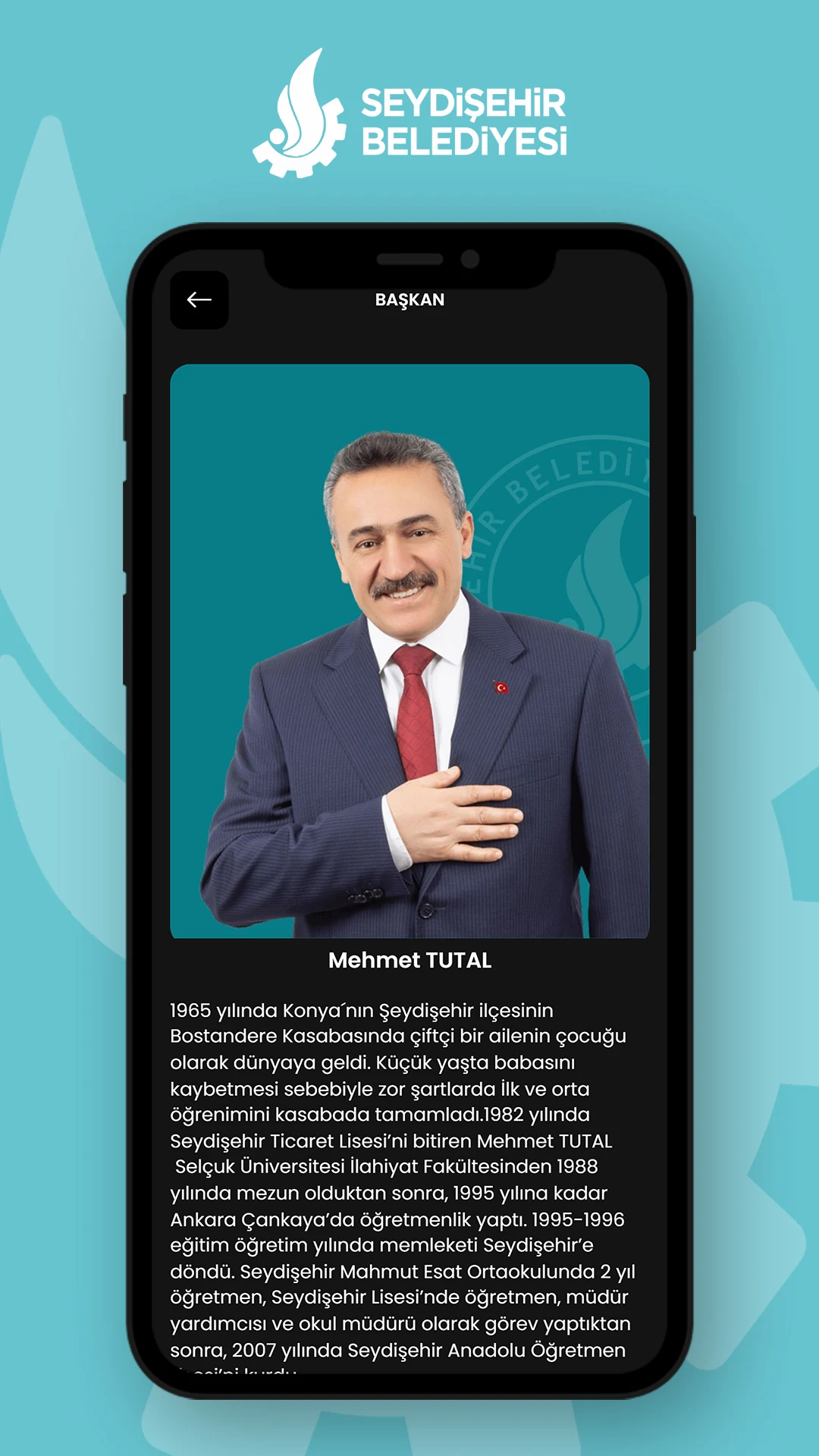 Seydişehir Belediyesi screenshot