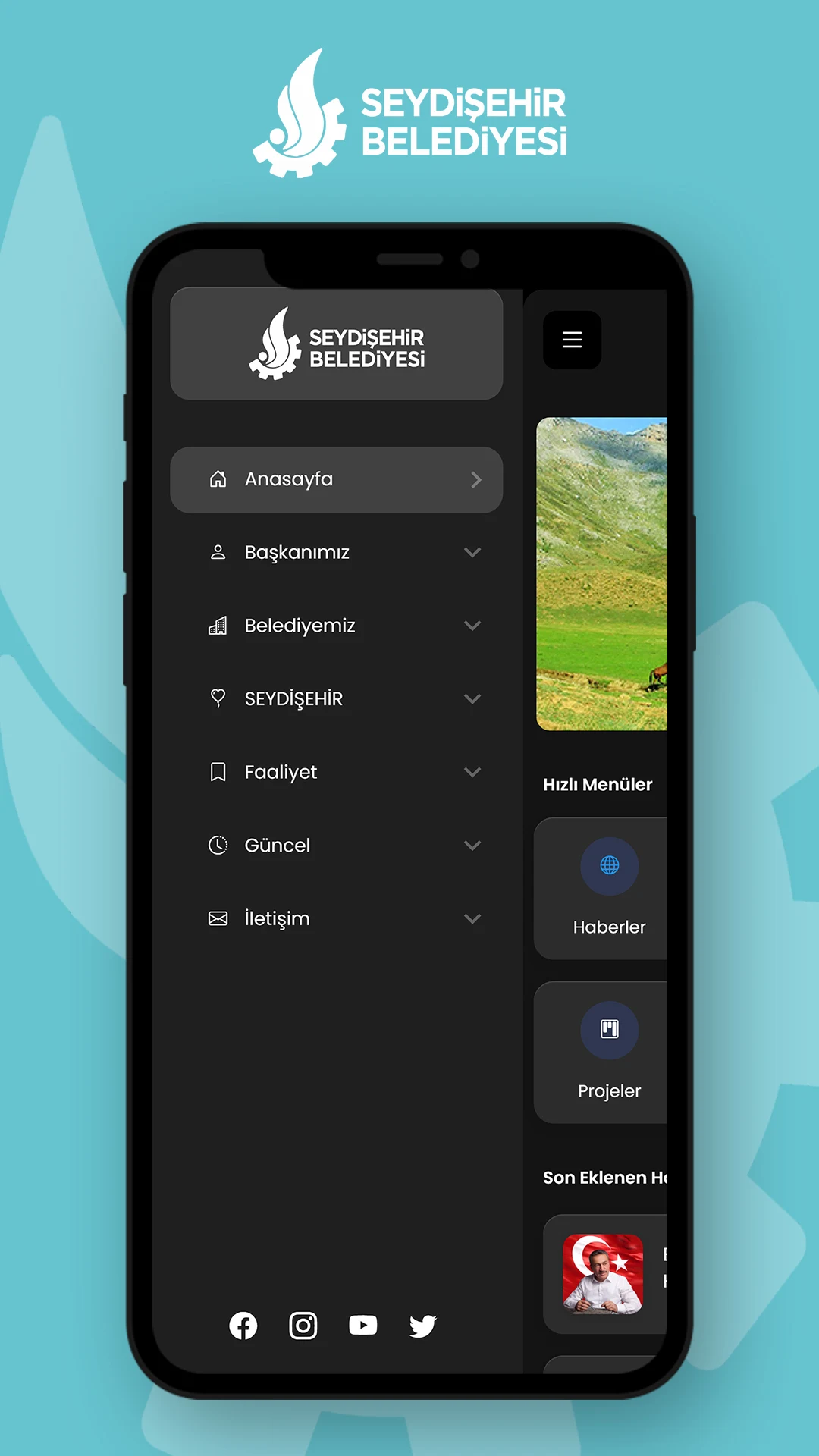 Seydişehir Belediyesi screenshot