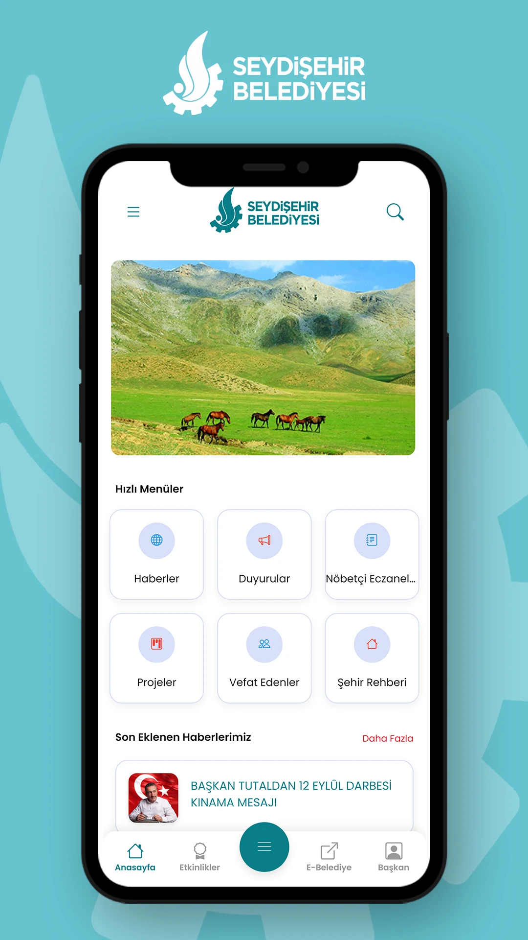 Seydişehir Belediyesi screenshot